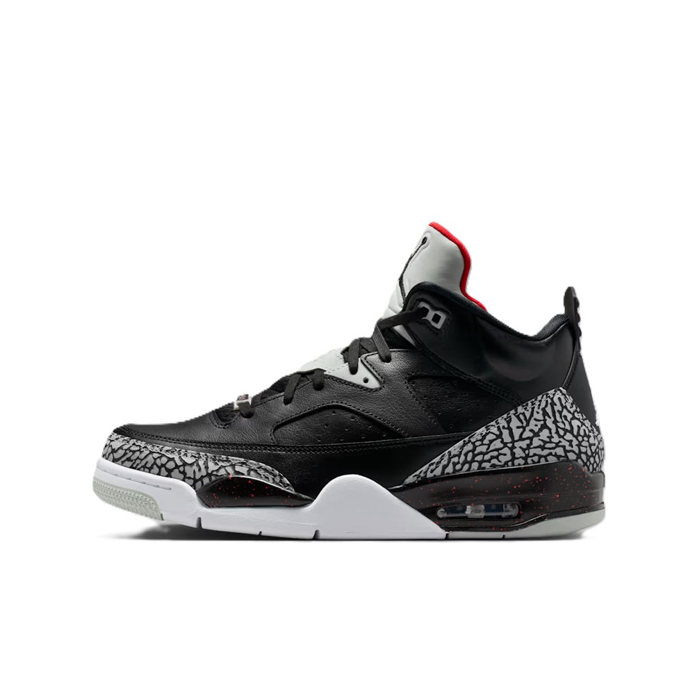 Men's Jordan Son of Mars Low Black/Black-University Red (580603 002)