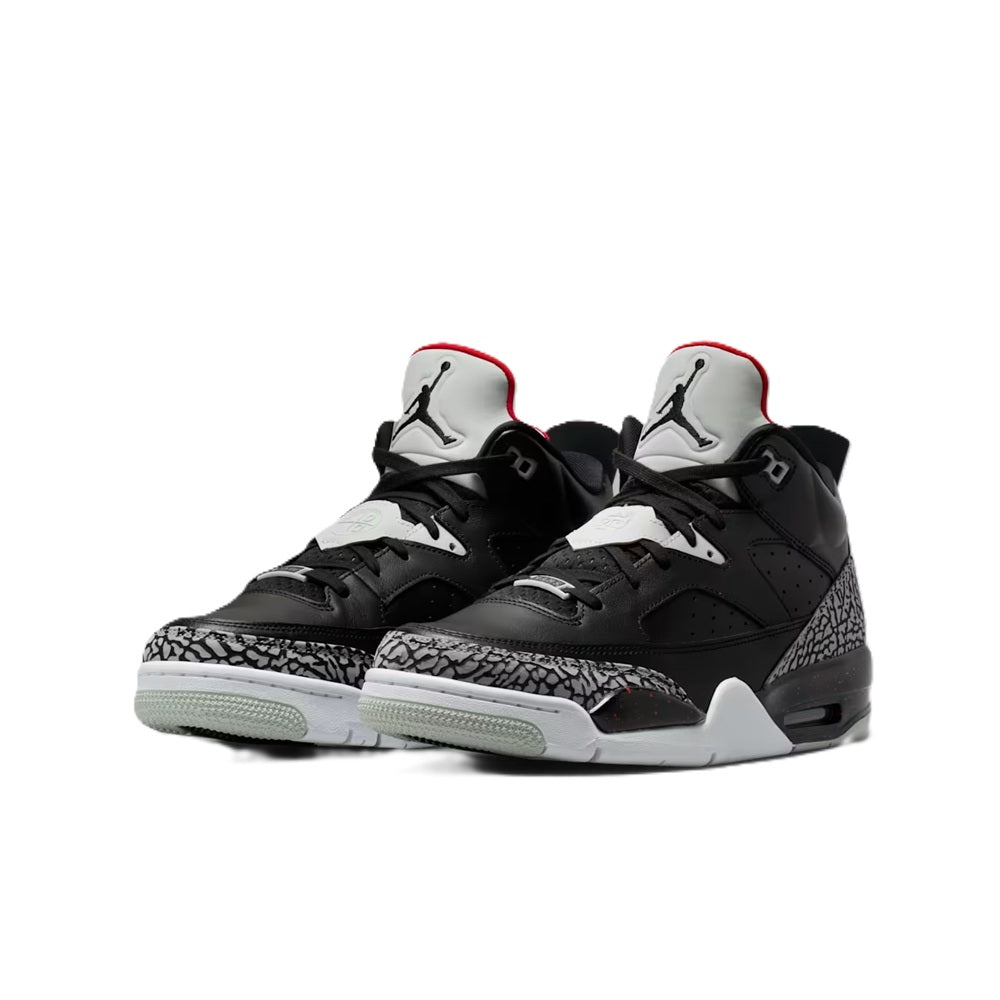 Men's Jordan Son of Mars Low Black/Black-University Red (580603 002)