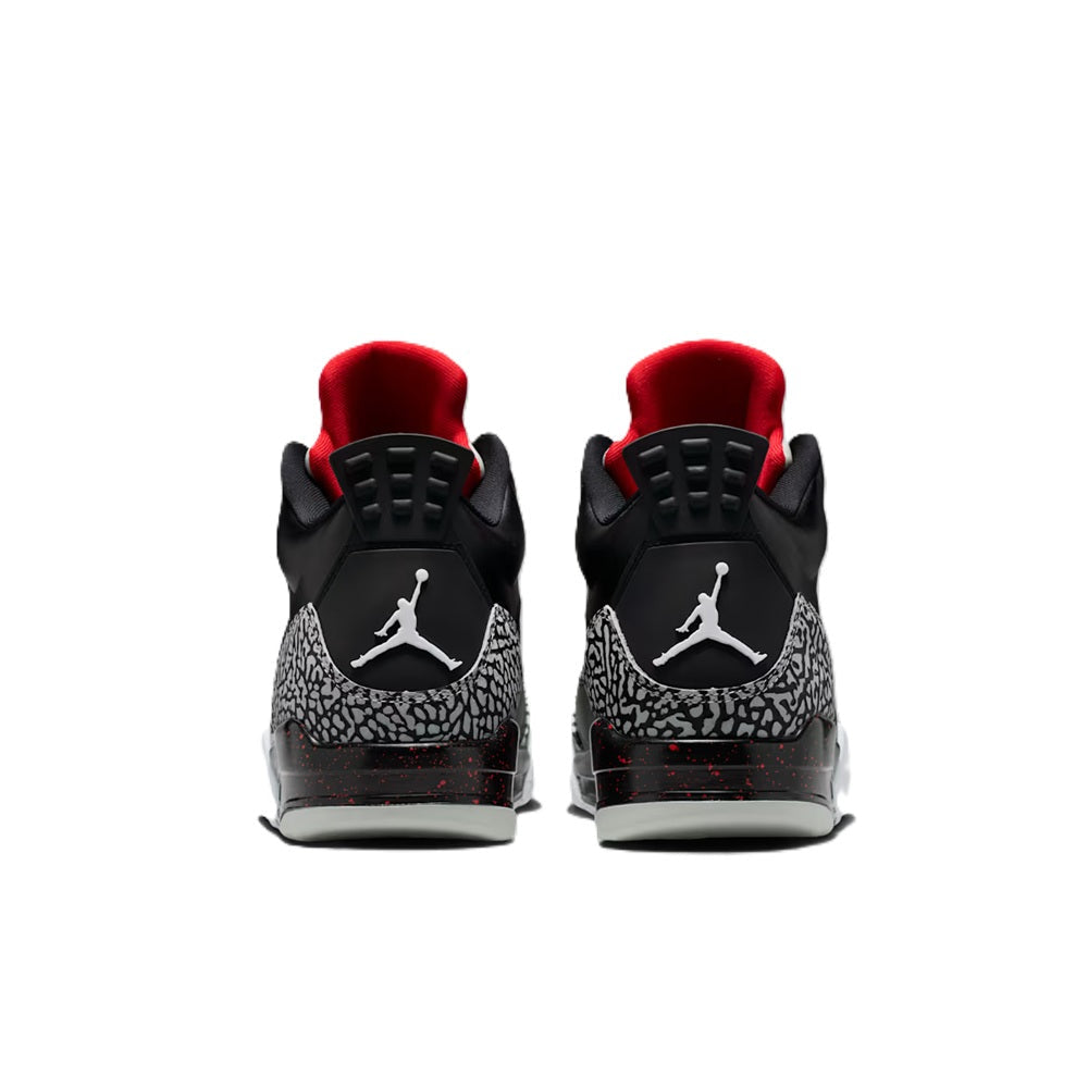 Men's Jordan Son of Mars Low Black/Black-University Red (580603 002)