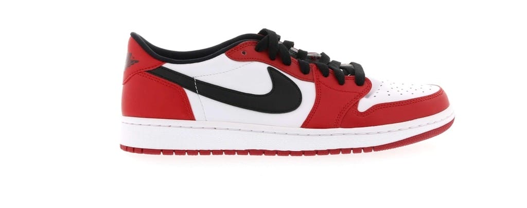 Air Jordan 1 Retro Low Chicago 2016 Varsity Red Black White 705329-600