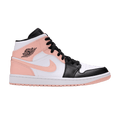 Jordan 1 Mid Arctic Orange Black Toe