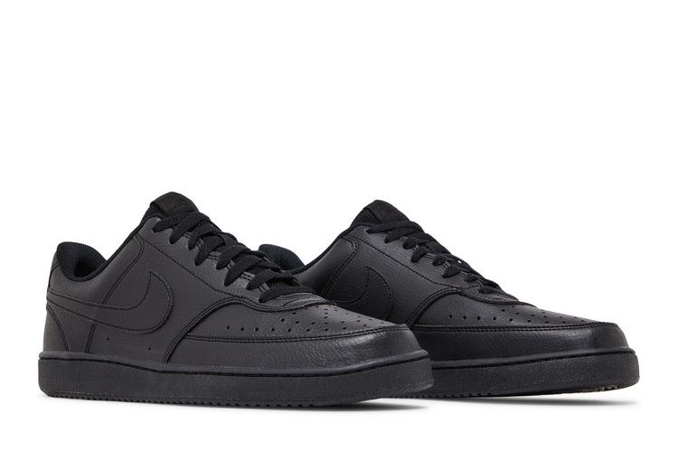 Nike Court Vision Low Next Nature Triple Black