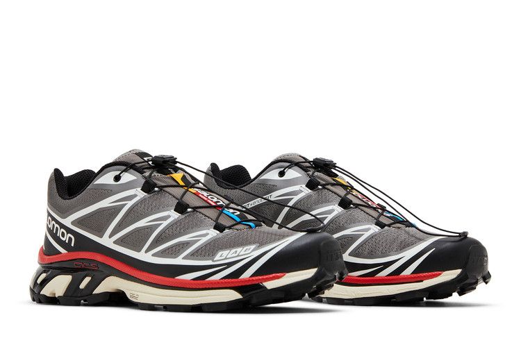 Salomon XT-6 Pewter Aurora Red