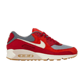 Nike Air Max 90 Premium Gym Red Smoke Grey Gum