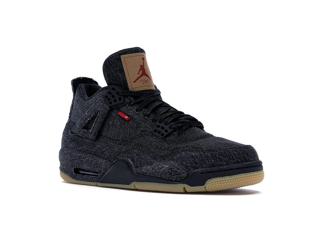 Jordan 4 Retro Levi’s Black (Blank Tag) Sneakers