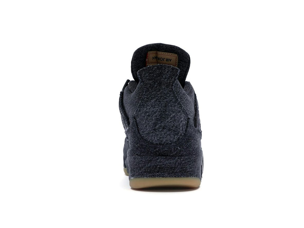 Jordan 4 Retro Levi’s Black (Blank Tag) Sneakers