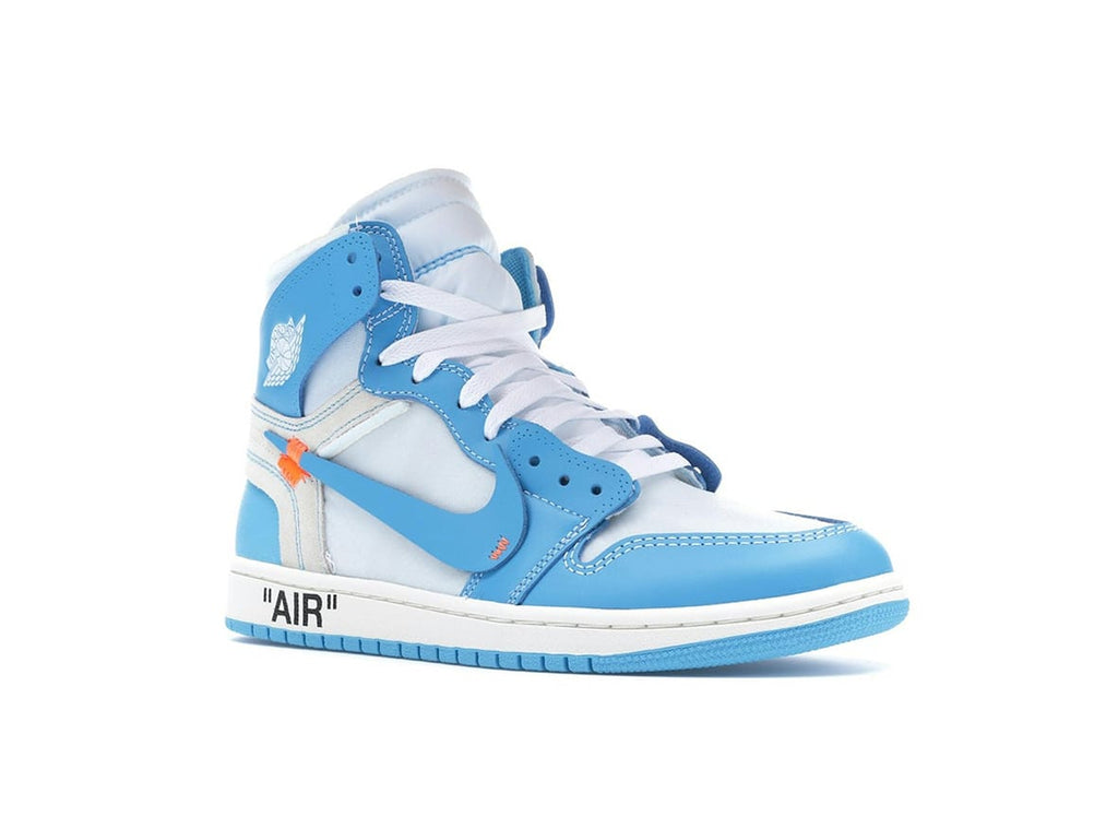 Jordan 1 Retro High Off-White University Blue Sneakers