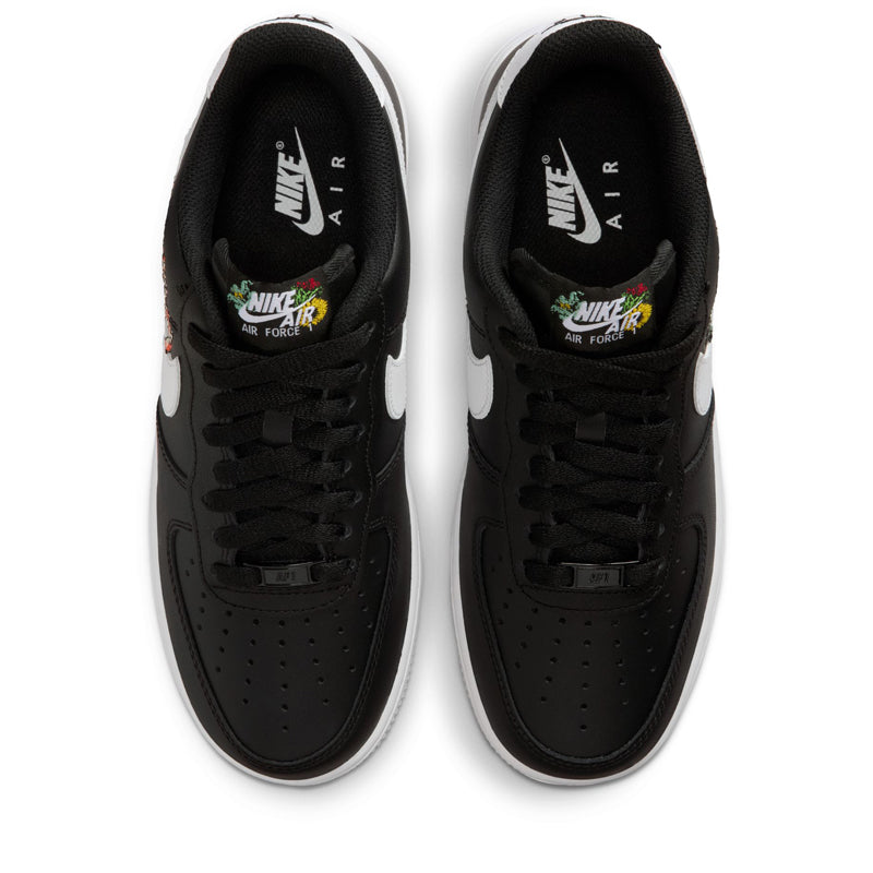 Women's Nike Air Force 1 '07 Premium 'Now Accepting All Flowers' - Black/White