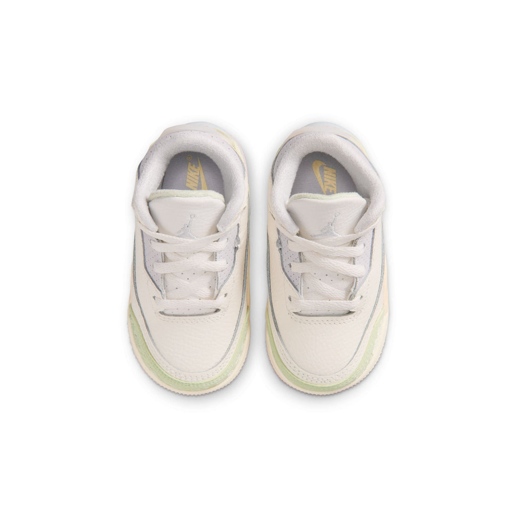 Air Jordan 3 Retro "Sail and Jade Aura" - Toddler