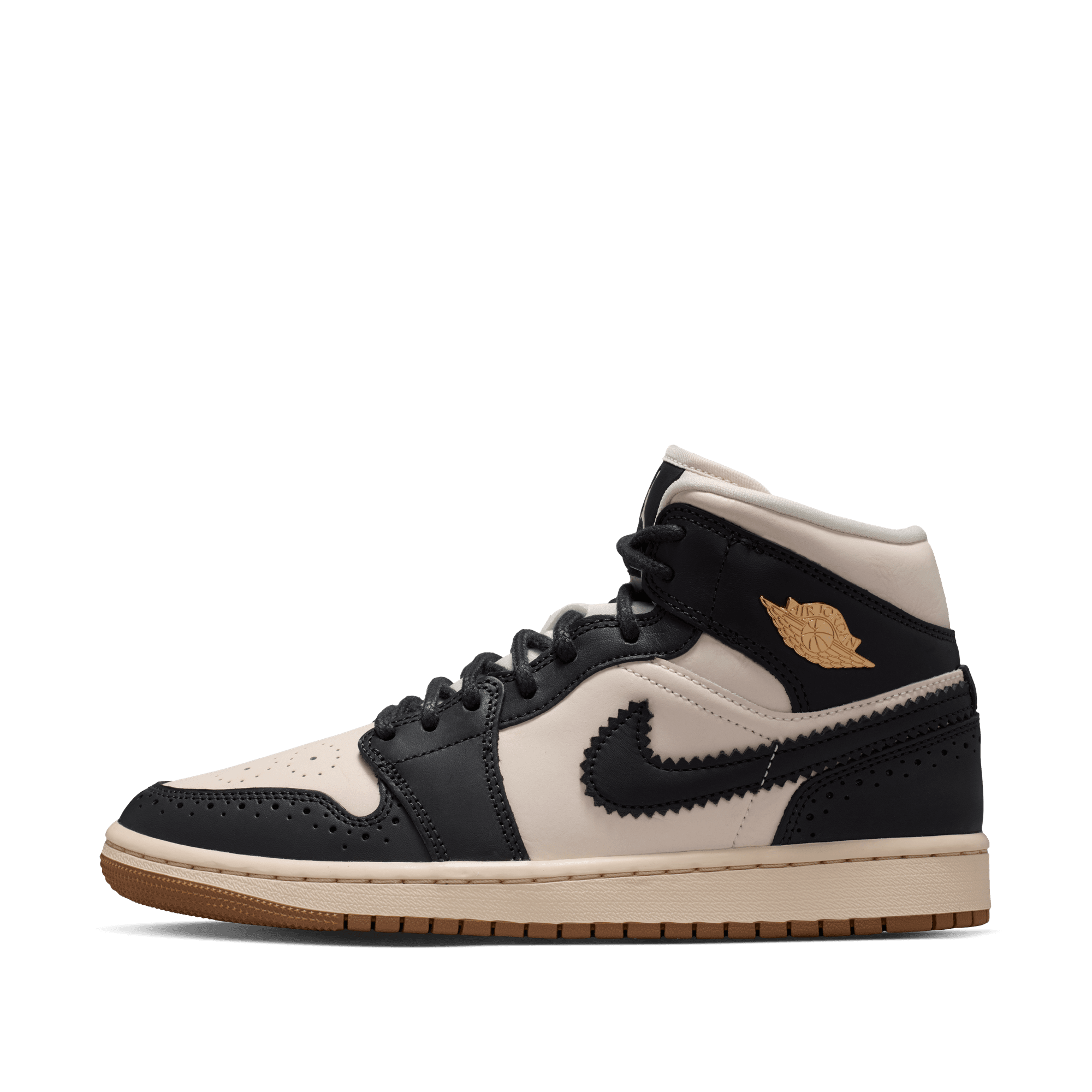 Women's Air Jordan 1 Mid SE "Off Noir Pearl White"