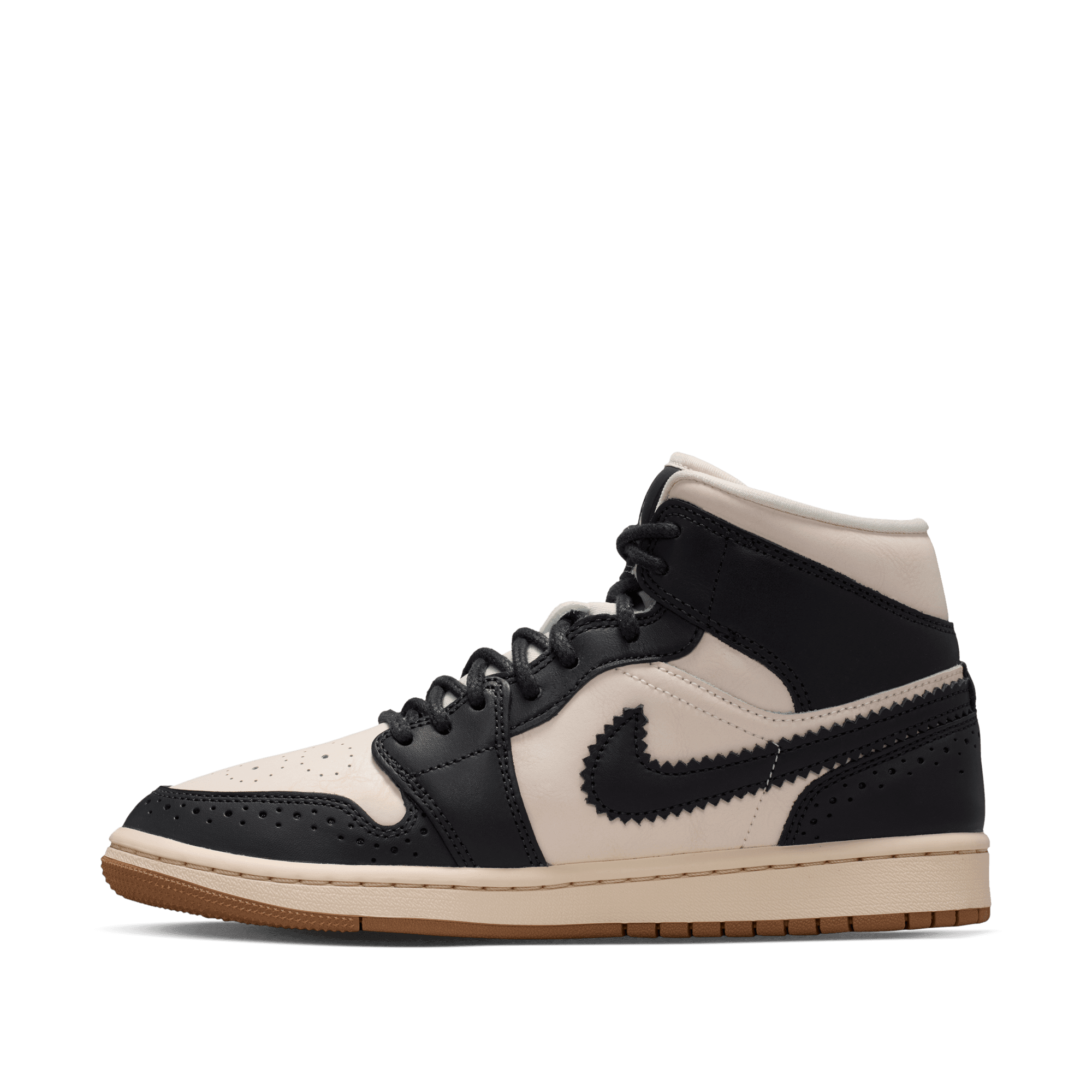 Women's Air Jordan 1 Mid SE "Off Noir Pearl White"