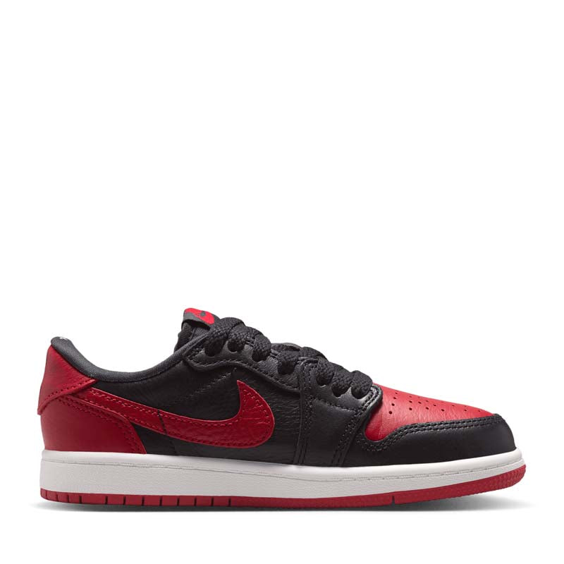 Jordan 1 Retro Low OG 'Banned' (PS) - Black/Varsity Red