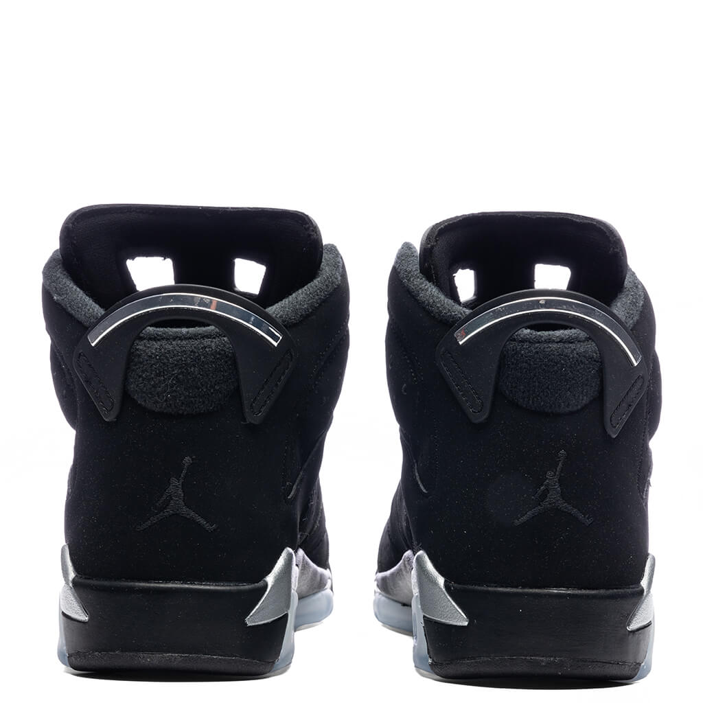 Air Jordan 6 Retro (GS) - Black/Metallic Silver/Black
