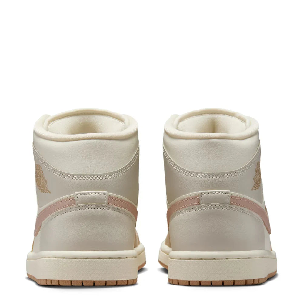 Jordan 1 Mid Tan Toe (W)