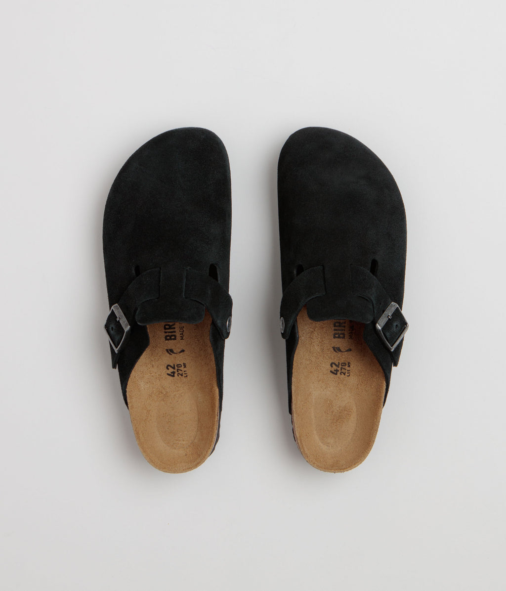 Birkenstock Boston Narrow Clogs - Black