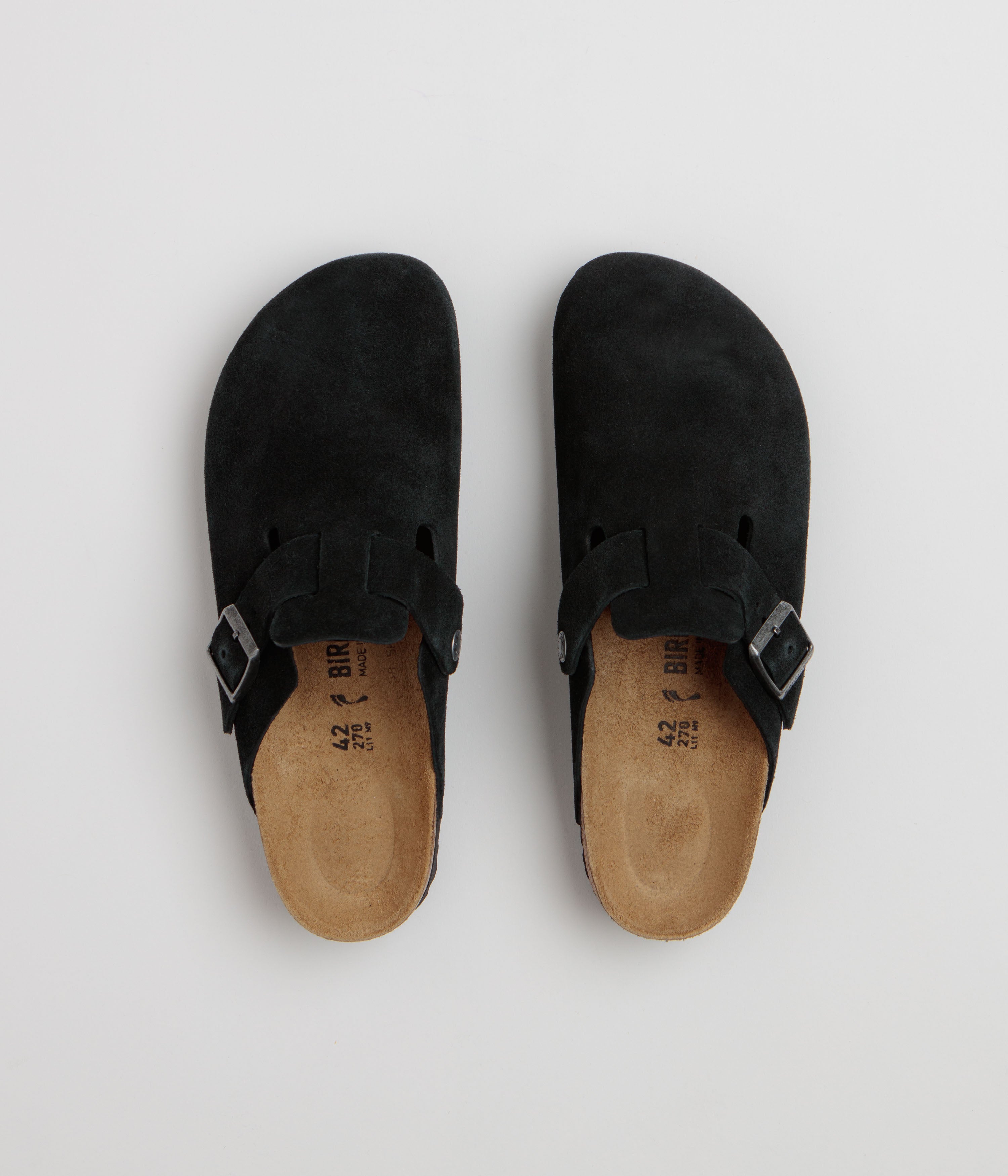 Birkenstock Boston Narrow Clogs - Black