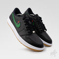 Clean on the Green - Jordan 1 Low Black Golf Custom