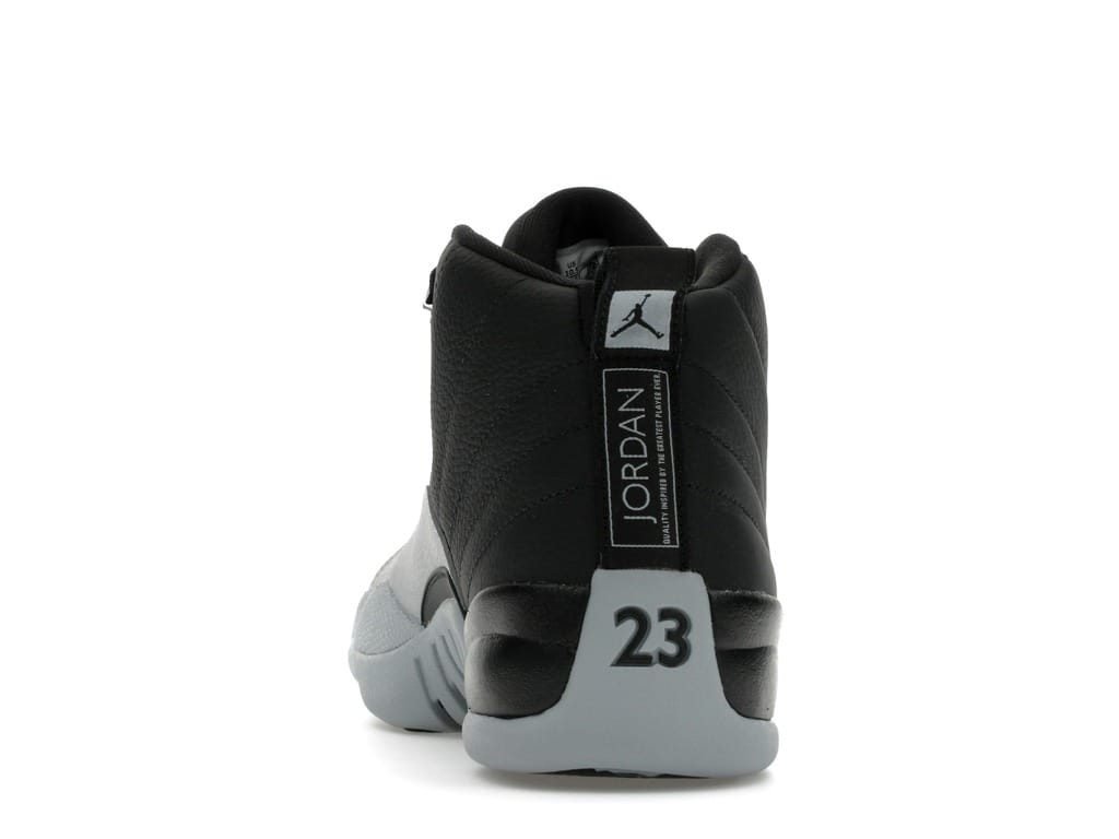 Jordan 12 Retro Barons CT8013-010 Black Wolf Grey White Sneakers