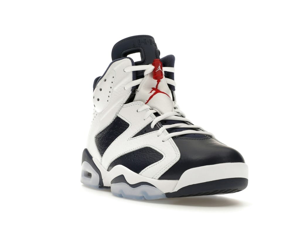 Jordan 6 Retro Olympic 2024 (CT8529-164) White/Varsity Red/Midnight Navy