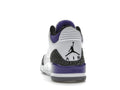Air Jordan 3 Retro Dark Iris CT8532-105 White Black Cement Grey Sneakers