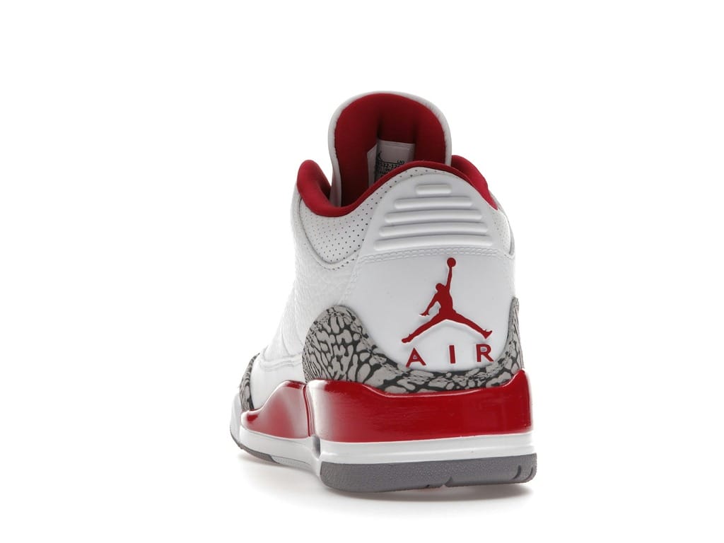 Air Jordan 3 Retro Cardinal Red CT8532-126 White/Light Curry