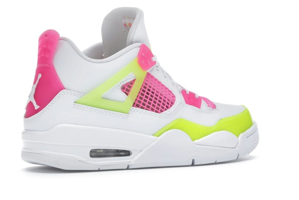Air Jordan 4 Retro White Lemon Pink (GS) CV7808-100