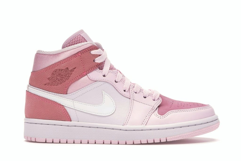 Jordan 1 Mid Digital Pink Women’s CW5379-600 Sneakers
