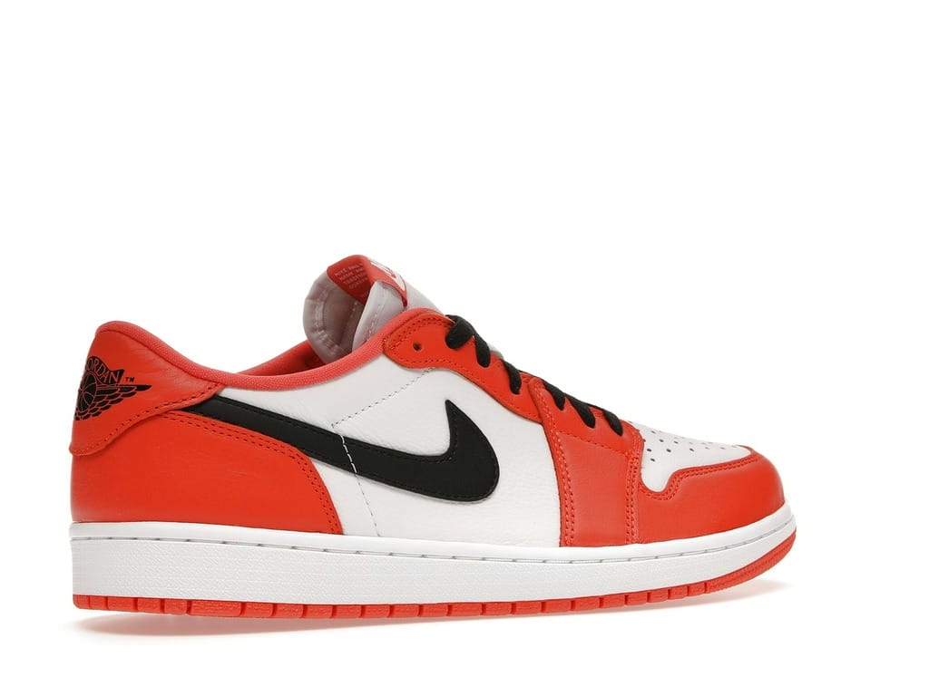 Air Jordan 1 Low Starfish CZ0790-801 White Black Sneakers