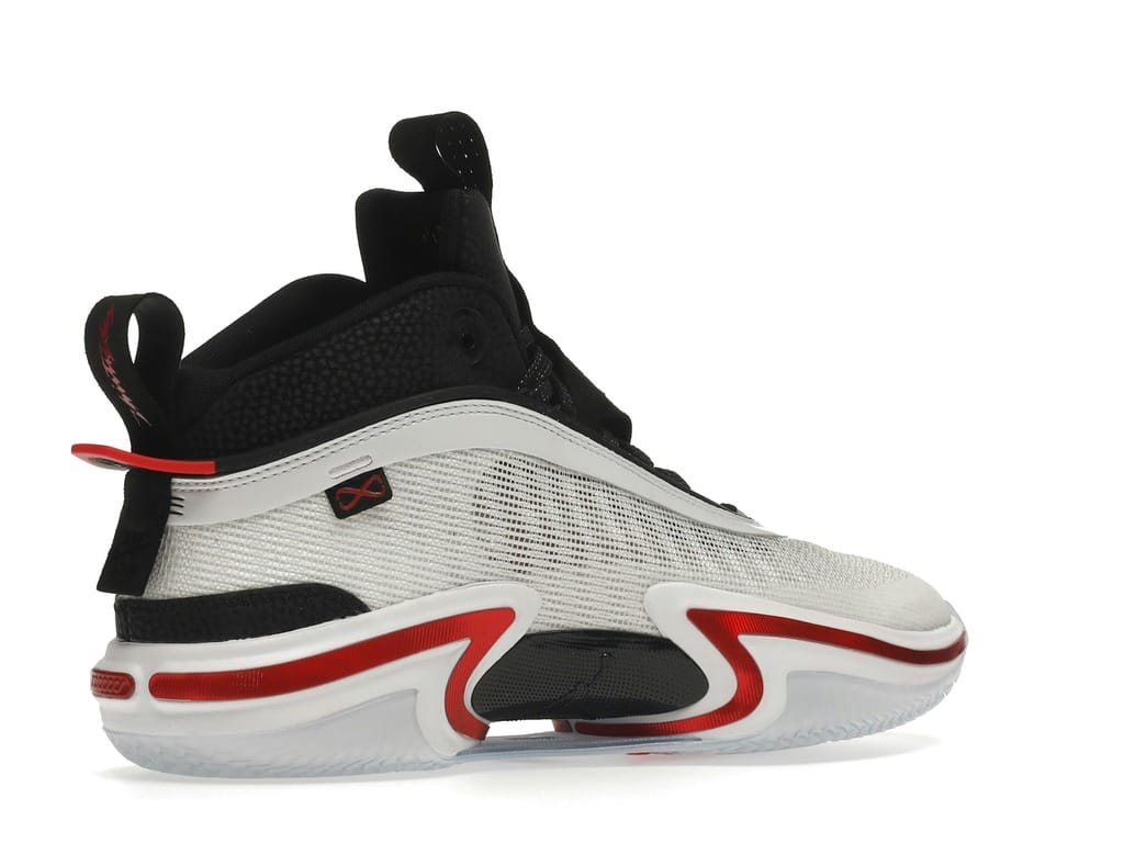 Air Jordan 36 Psychic Energy Clear Sole CZ2650-100 White Black