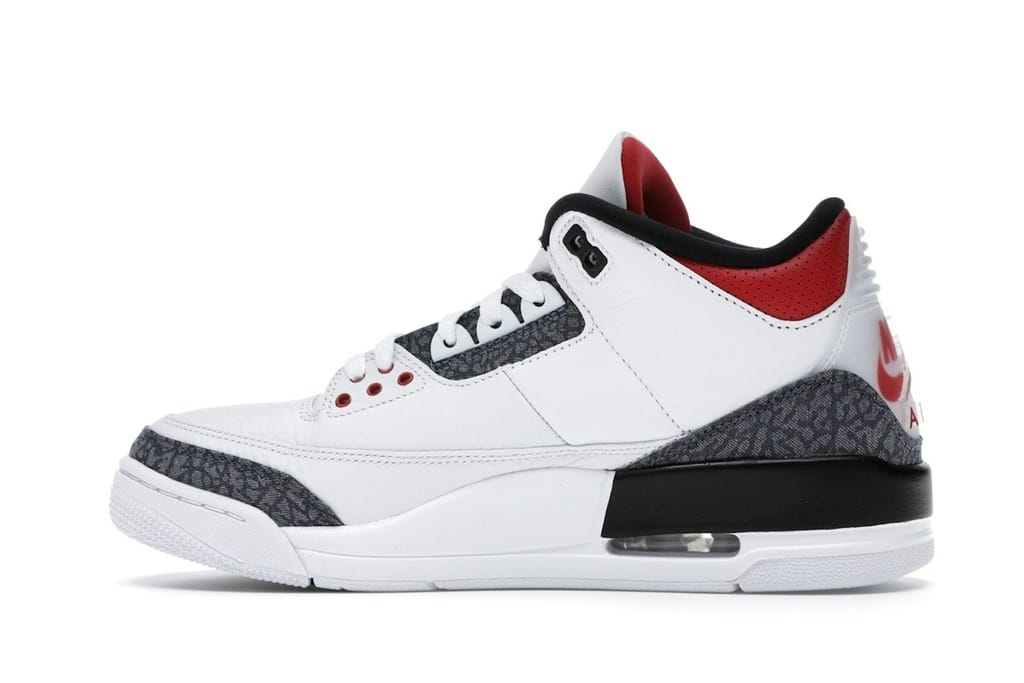 Air Jordan 3 Retro SE Denim Fire Red 2020 (CZ6431-100)