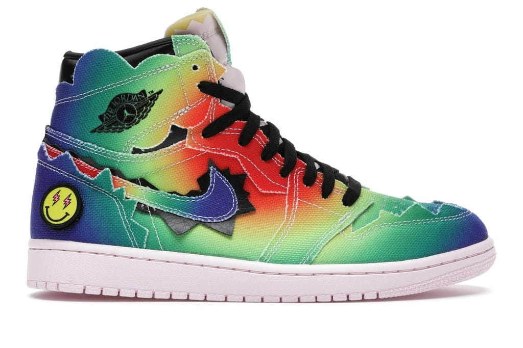 Air Jordan 1 Retro High J Balvin Tie-Dye Sneakers DC3481-900
