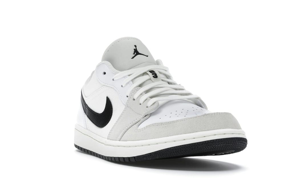 Jordan 1 Low Astrograbber White Black Sail DC3533-100 Sneakers