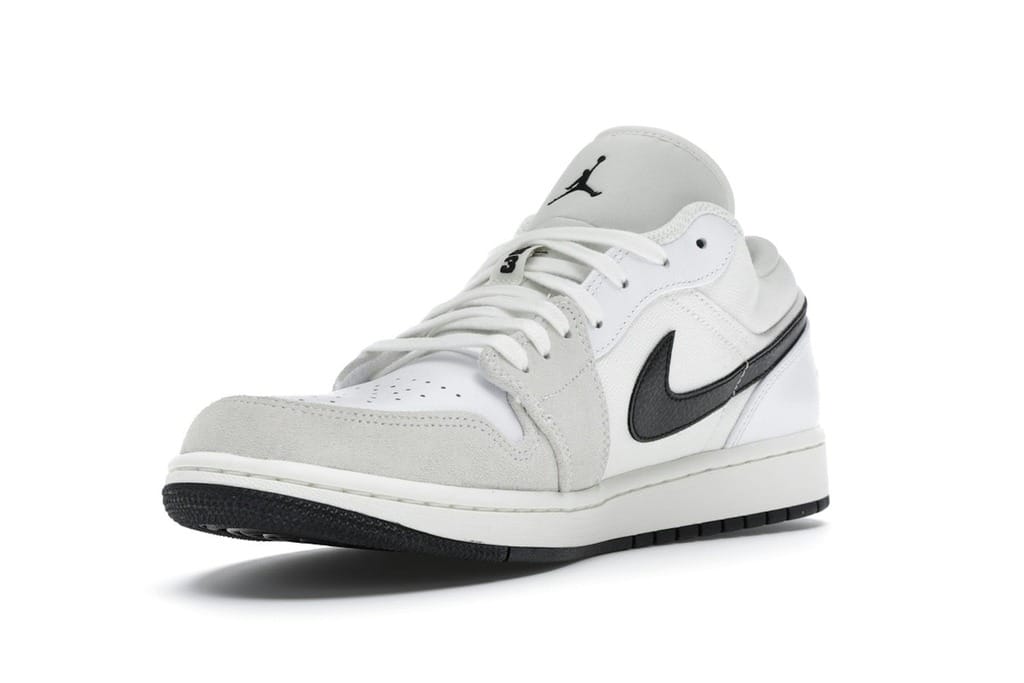 Jordan 1 Low Astrograbber White Black Sail DC3533-100 Sneakers