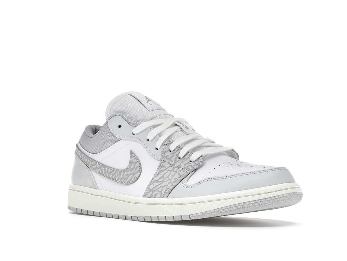Jordan 1 Low PRM Smoke Grey Elephant – Casual Style Meets Iconic Design