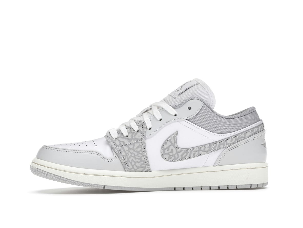 Jordan 1 Low PRM Smoke Grey Elephant – Casual Style Meets Iconic Design