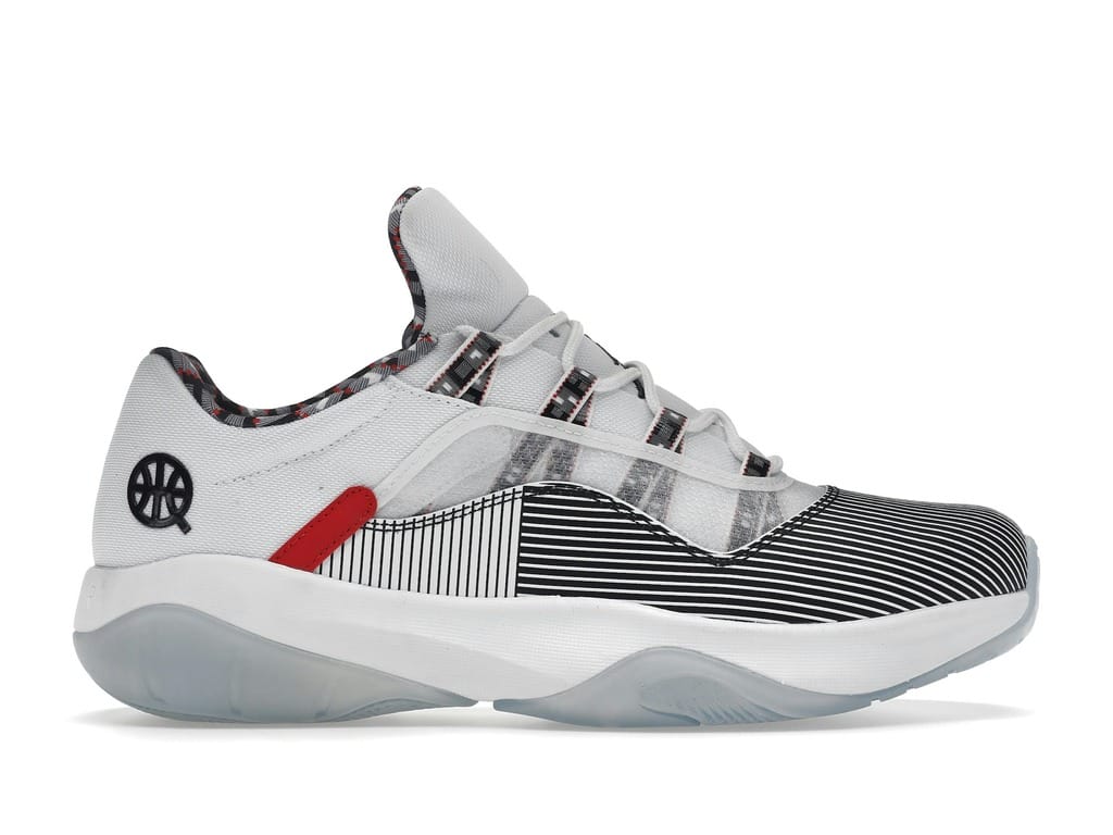 Jordan 11 CMFT Low Quai 54 (2021) White/University Red-Black DJ4893-106