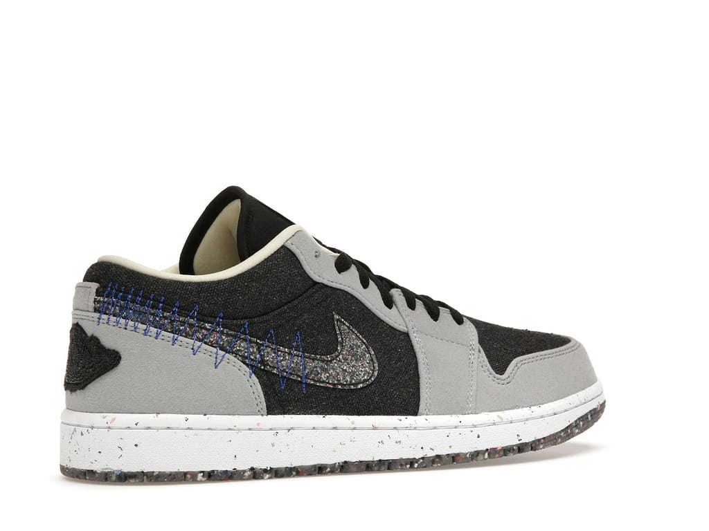 Air Jordan 1 Low SE Crater Black Grey DM4657-001 Sneakers