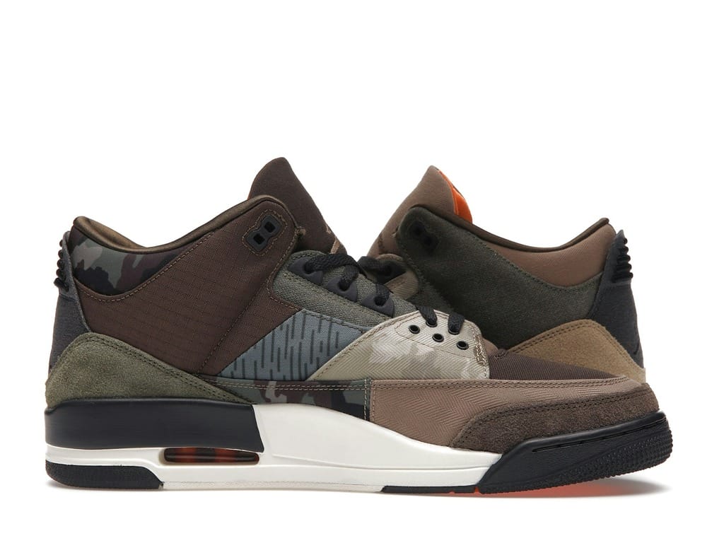 Air Jordan 3 Retro Patchwork Camo DO1830-200 Sneakers