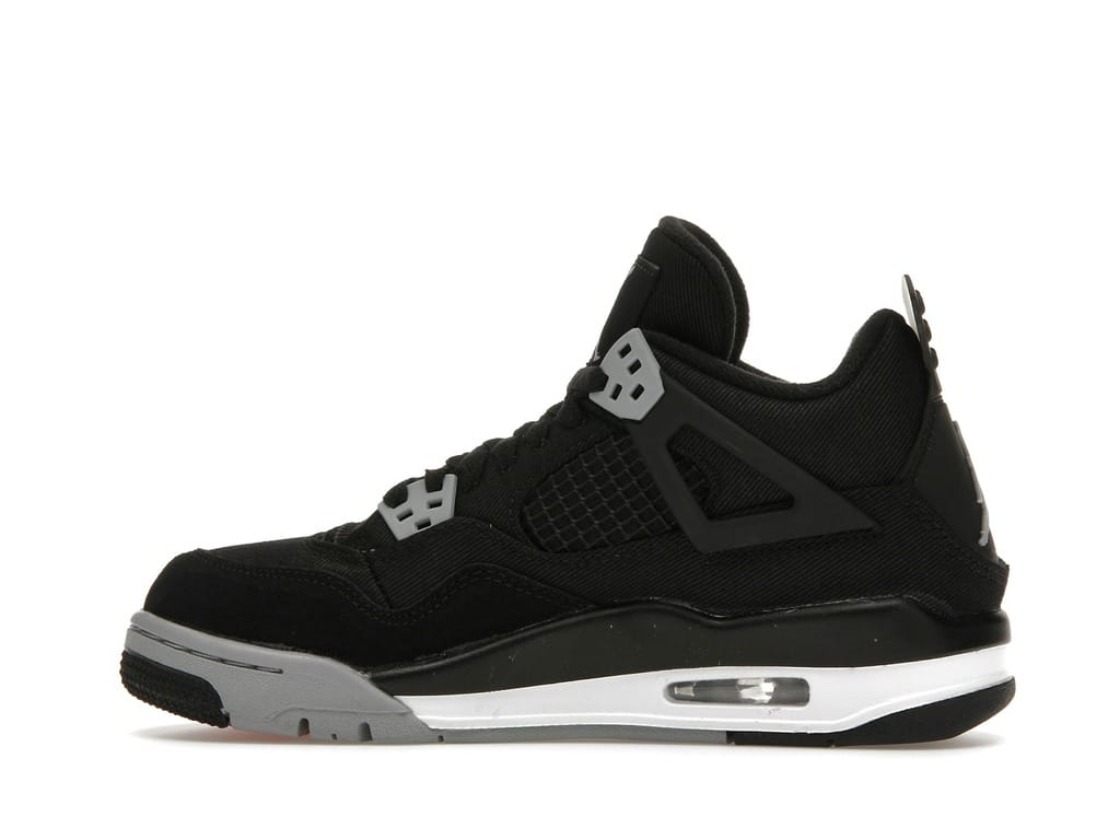 Air Jordan 4 Retro Black Canvas GS (DV0553-006)