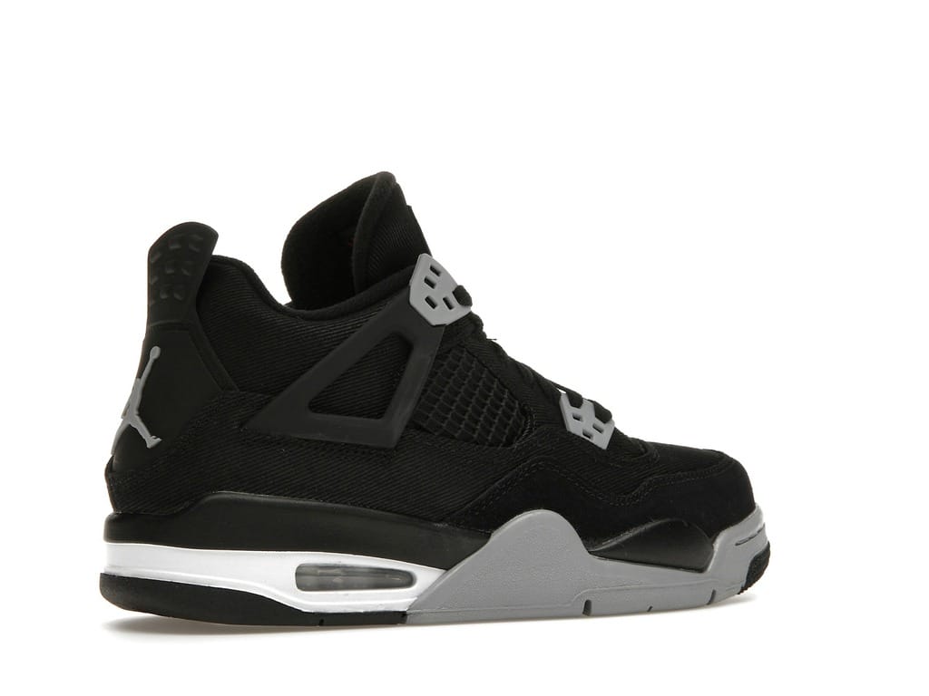 Air Jordan 4 Retro Black Canvas GS (DV0553-006)