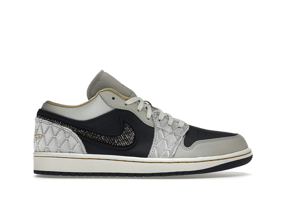 Jordan 1 Low Beaded Swoosh: Women’s Sneaker