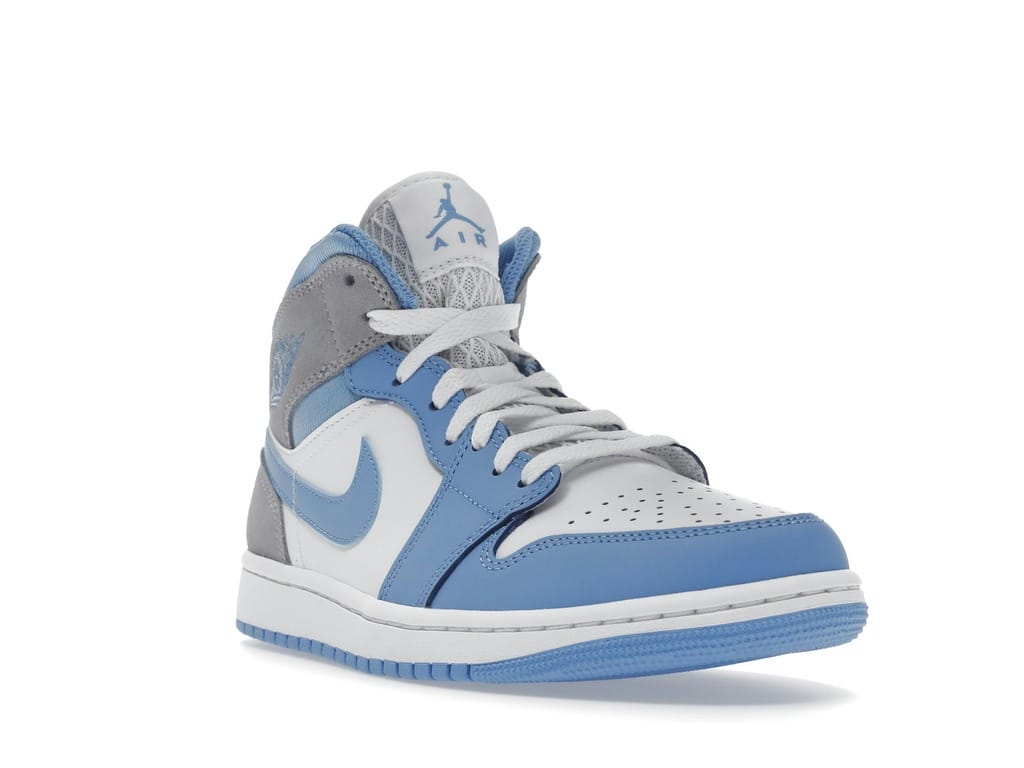 Air Jordan 1 Mid University Blue Grey DX9276-100 Sneakers