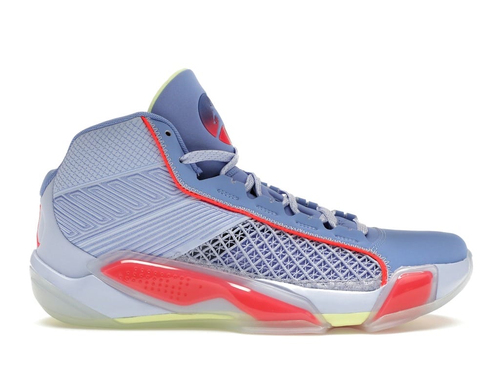 Jordan 38 Fadeaway Sneakers DZ3356-500 Light Marine Blue