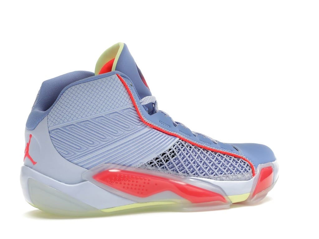 Jordan 38 Fadeaway Sneakers DZ3356-500 Light Marine Blue