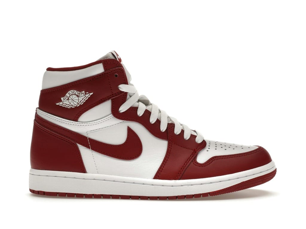 Jordan 1 Retro High OG Artisanal Team Red DZ5485-160 White/Team Red