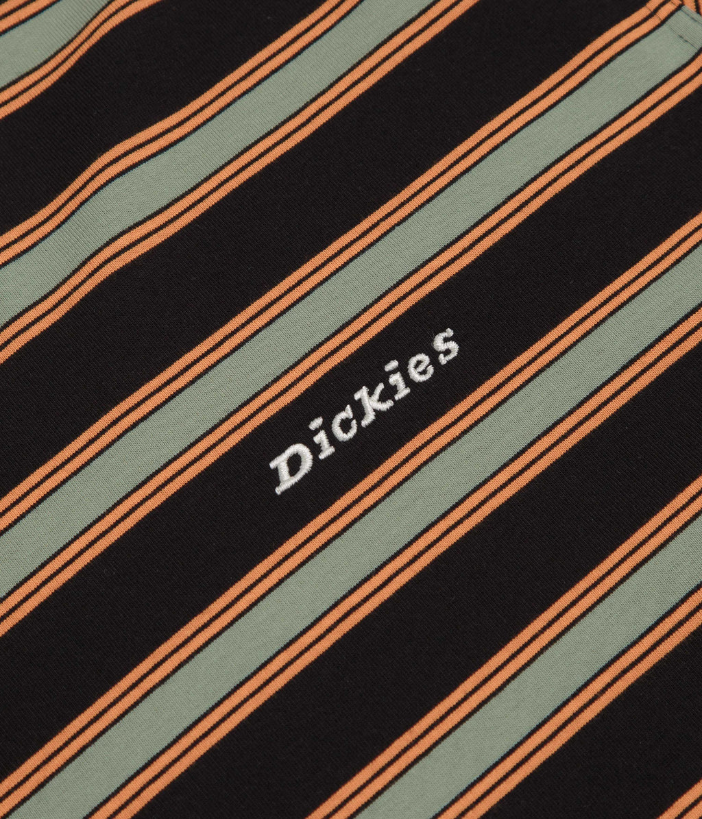 Dickies York Stripe T-Shirt - Black