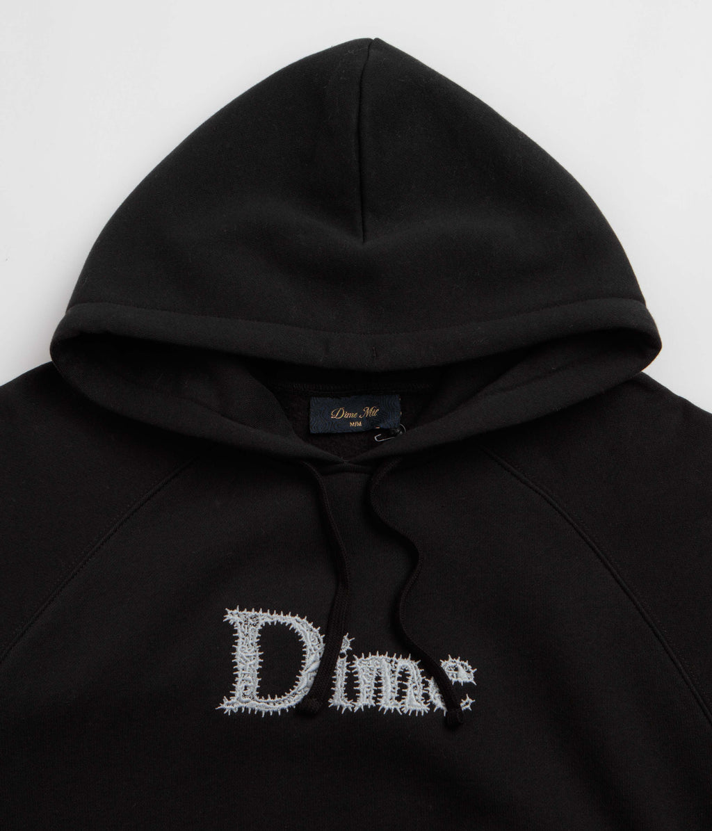 Dime Classic Spiked Hoodie - Black
