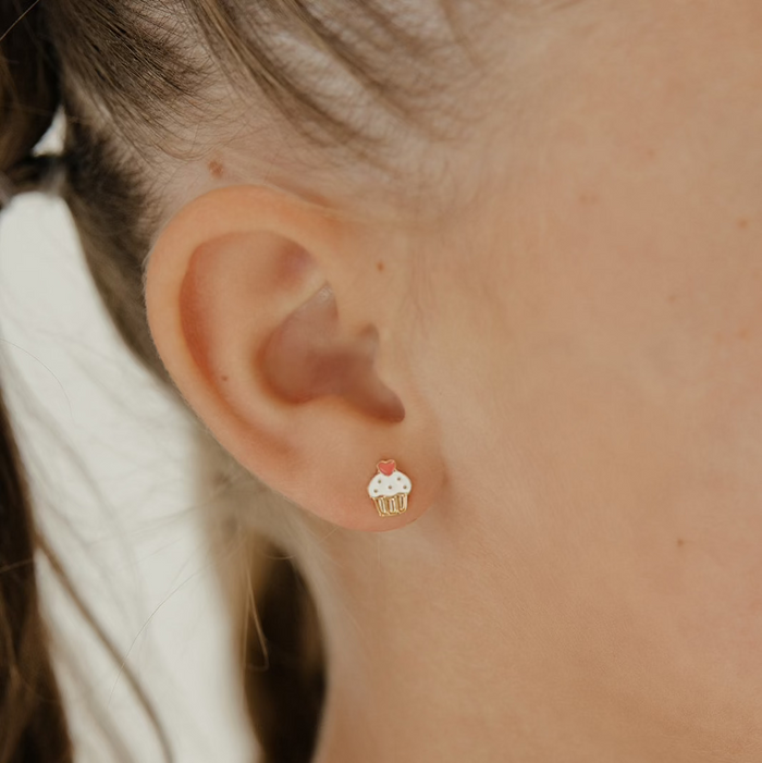 Cupcake Flat Back Stud