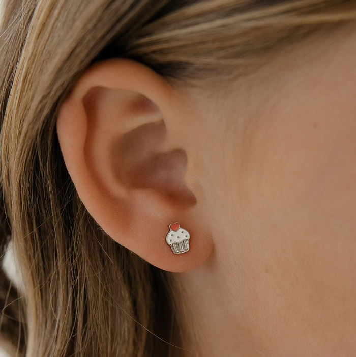 Cupcake Flat Back Stud