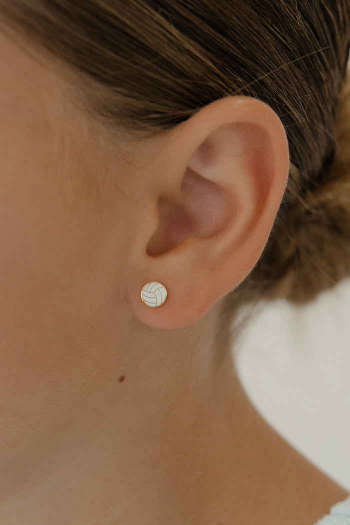 Spike It Enamel Flat Back Stud